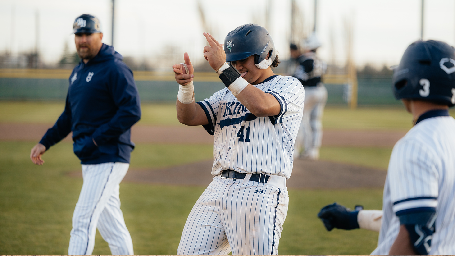 Vikings Explode for 19 Hits, Rally Late to Sweep Yakima Valley
