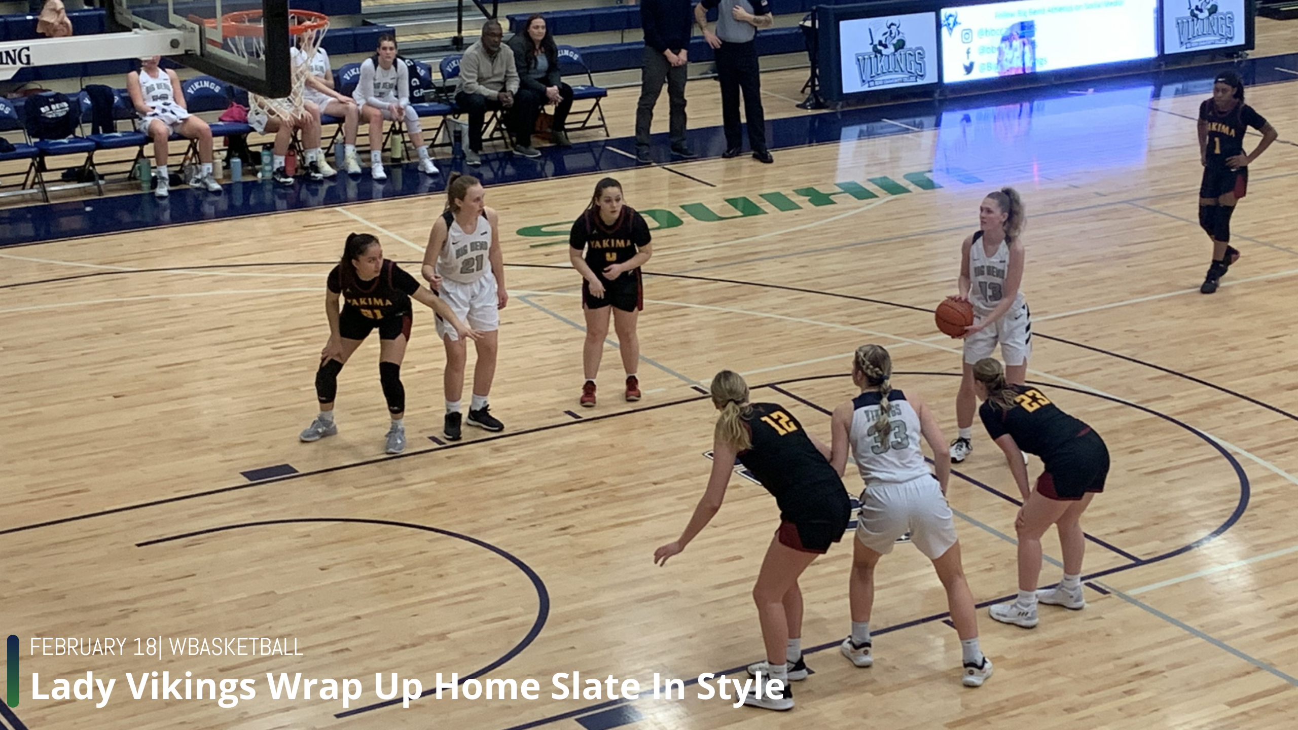 Lady Vikings Wrap Up Home Slate In Style