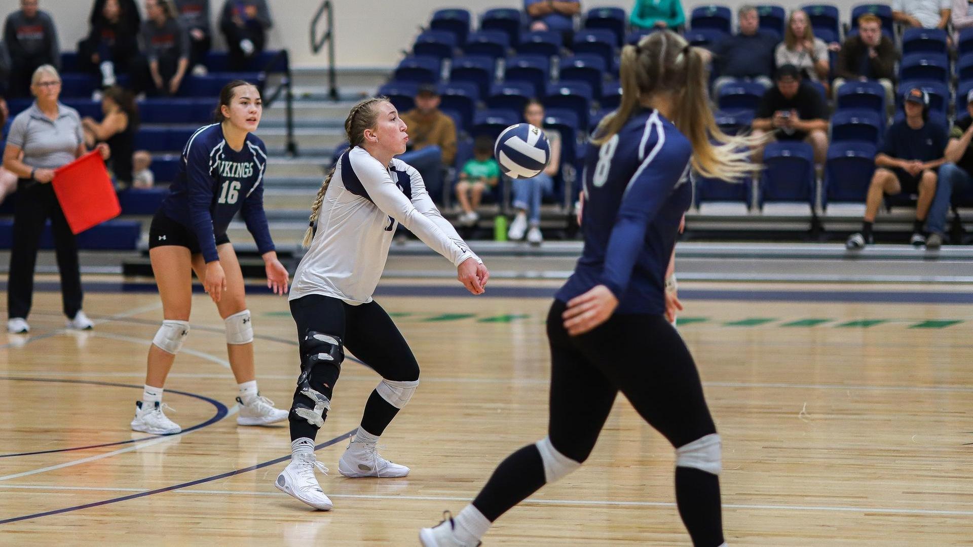 Lady Vikes Defeat Blue Mountain in Four Sets to Kick Off Crucial Stretch