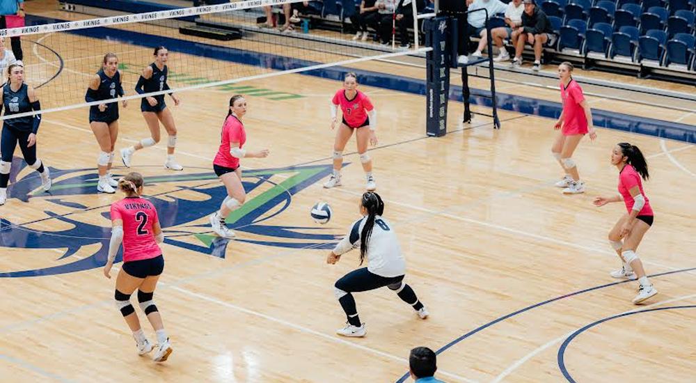 Lady Vikes Close Out Season on a High Note with Sweep Over Wenatchee Valley
